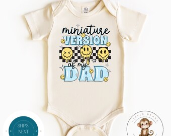 Minature Version of Dad Baby Onesie®  | Dad Son Shirt | Cute Kids Gift | Boys Birthday Gift | Fathers Day
