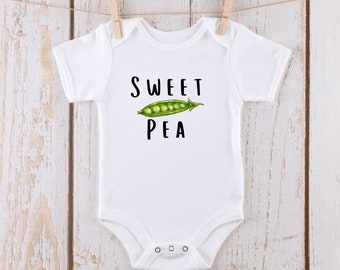Sweet Pea Onesie® Kids Tshirt Baby Bodysuit Custom
