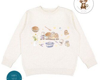 In my Sourdough Era Sweatshirt | Baking Baker Shirt | Cozy Hoodie Trad Wife | Gift For Her