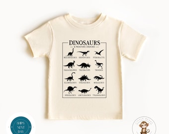 Dinosaur Kids Tshirt | Baby Shower Gift | Dino Baby Onesie® | Kids Dino Shirt