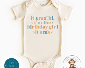 Hi its Me Im the Birthday Girl Baby Onesie® | Cute Birthday Girls Shirt | Gift for Her