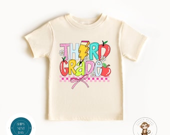 Third Grade School Shirt | First Day of Third Grade | First Day School Photo Shirt | Back to School Shirt