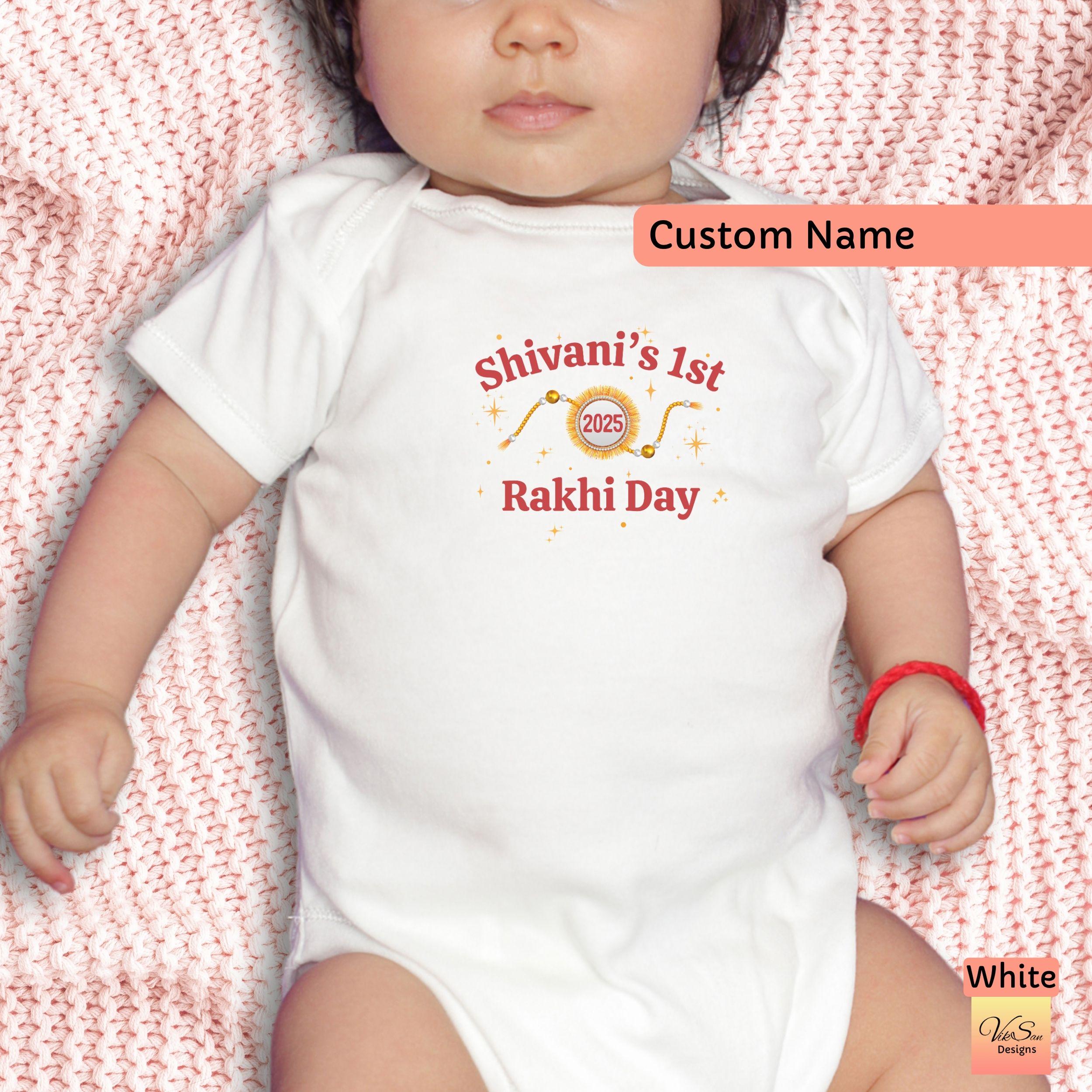 First Raksha Bandhan Outfit