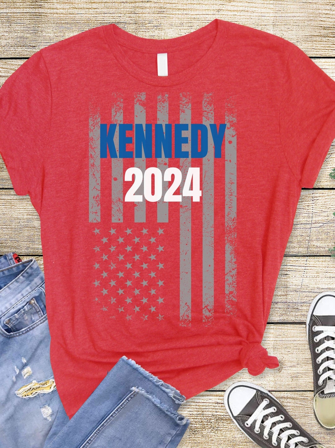 RFK Shirt RFK Jr Tee Political 2024 Shirt Kennedy 2024 Kennedy Shirt