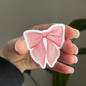 Coquette Sticker For Phone Stickers Small Kindle Stickers For Girl Bow Journal Stickers For Laptop Vintage Aesthetic Water Bottle Sticker