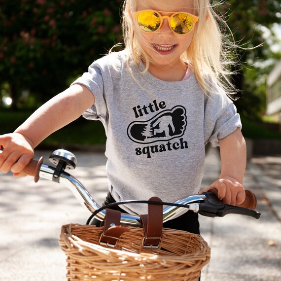 Toddler Shirt For Kid Sasquatch T shirt For Boy Toddler Shirt For Sasquatch Lover T Shirt Summer Camping Shirt Pacific Northwest Adventure