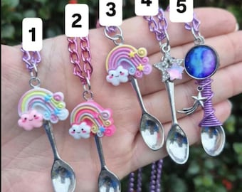 Naszyjnik z kolekcji Mini Spoon Cute Rainbow