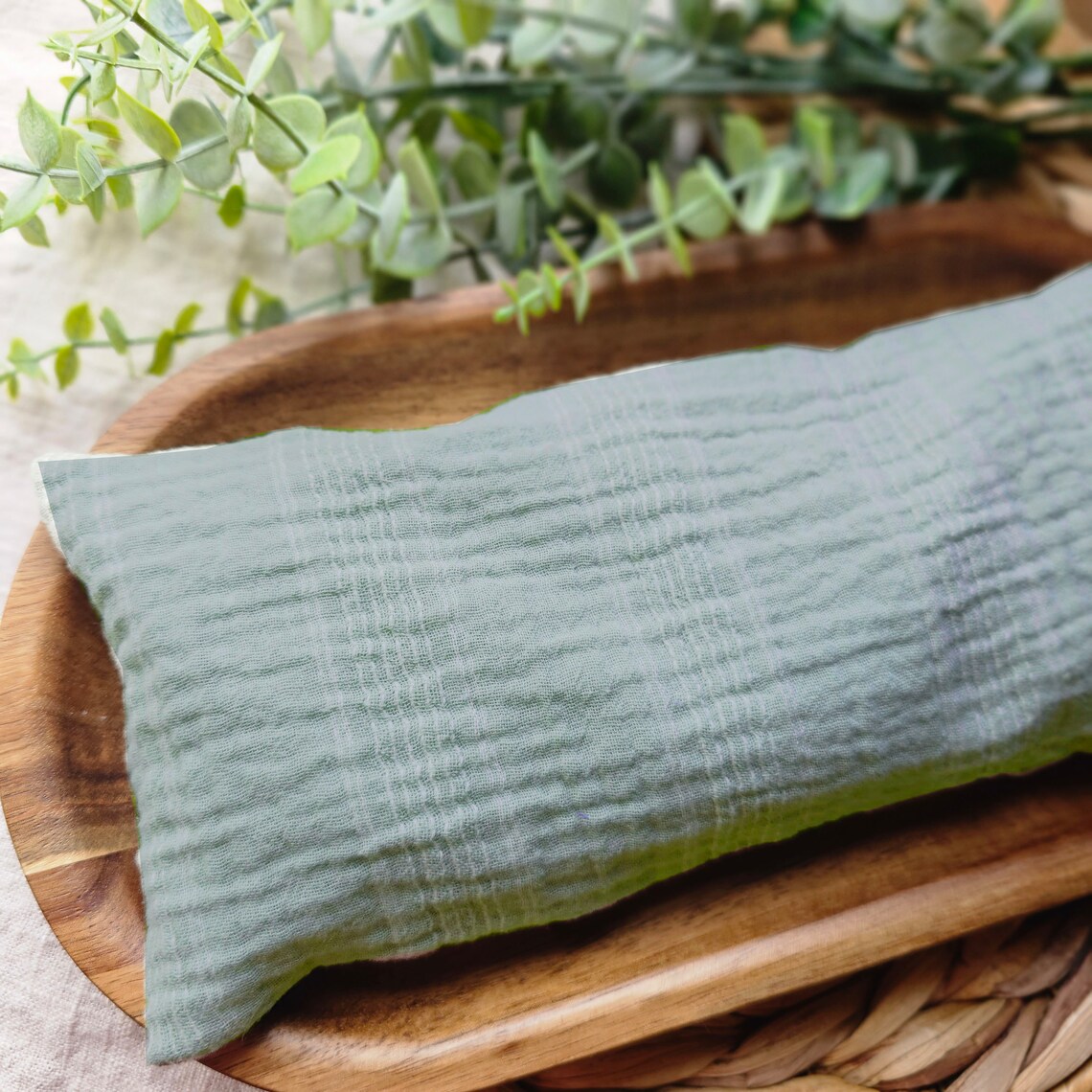 TWO PACK Large Weighted Flax Seed Eye Pillow Washable 100 Etsy Canada
