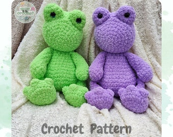 Pebbles The Plushie Frog Crochet Pattern