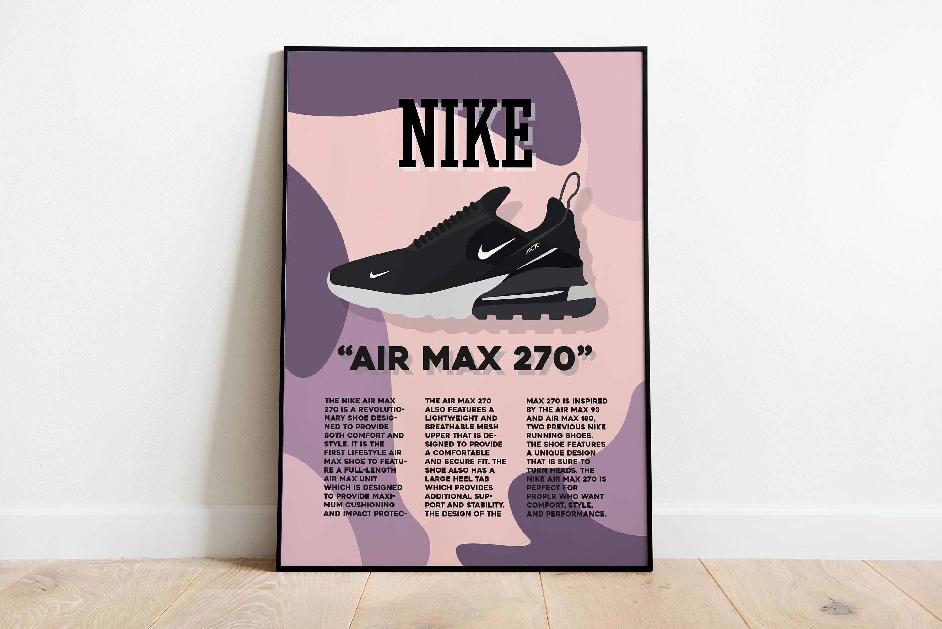 Nike Air Max 270 “Supreme x Louis Vuitton” Custom