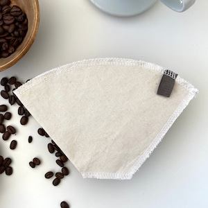 Reusable Coffee Filter #4 Organic Cotton