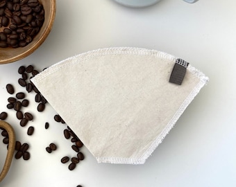 Reusable Coffee Filter #4 Organic Cotton