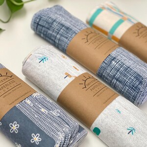Toalhas de papel reutilizáveis, ecológicas, toalhas de papel de pano, presente sustentável, toalha de papel moderna - conjunto de 12, conjunto de 6, conjunto de 4