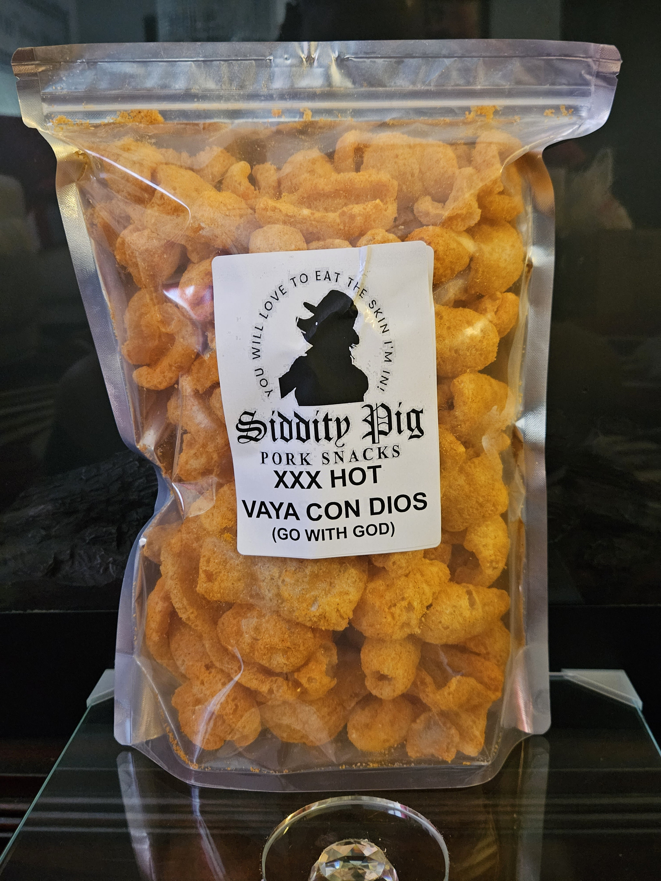 PORK SKINS, Pork Cracklings, Pork Rinds, Protein Snack, Specialty Food