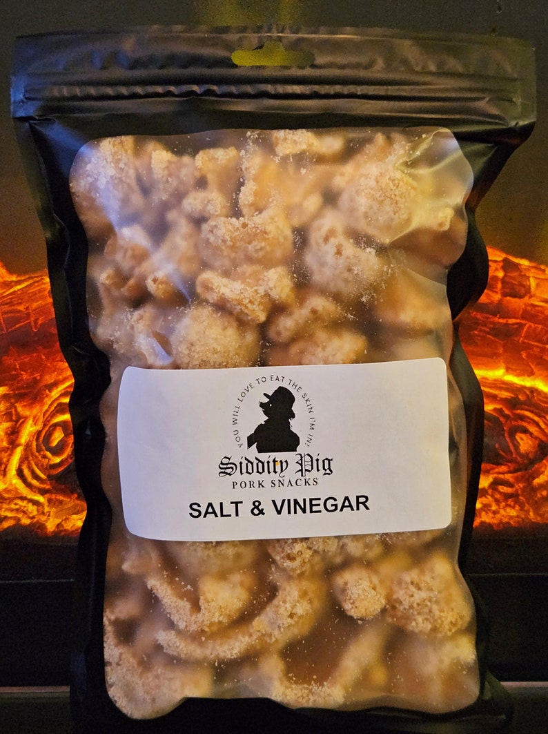 Pork Crackling With Fat, Pork Skins, Pork Rinds, Protein Snack