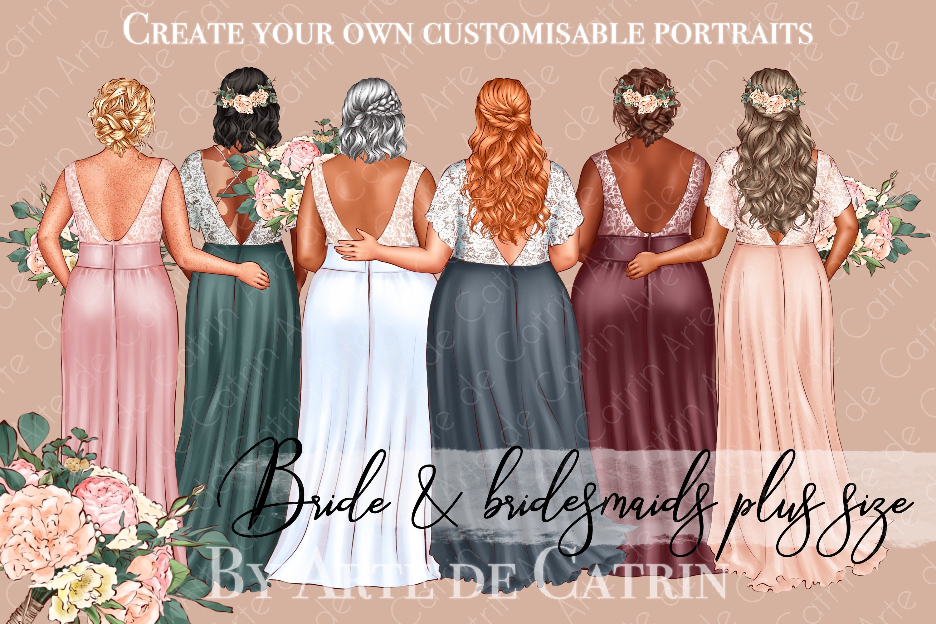 Rose Gold Plus Size Dress - Etsy
