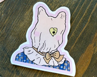 Kawaii Jason Voorhees Sticker (Friday the 13th Part 2 - Baghead Jason)