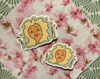 Kawaii Pamela Voorhees (Friday the 13th) Sticker