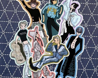EXO Kai Stickers: Hand-Drawn Kpop Idol Stickers