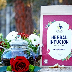 Herbal Fusion Loose Tea - Caffeine-Free Wellness Tisane