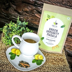 Green Immunity Masala Loose Tea - Herbal Blend for Immune Support