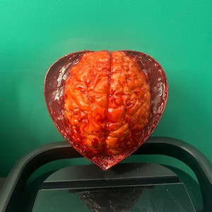 Halloween prop - Love on the brain, Valentines Day gift for him, Valentines Day gift for her