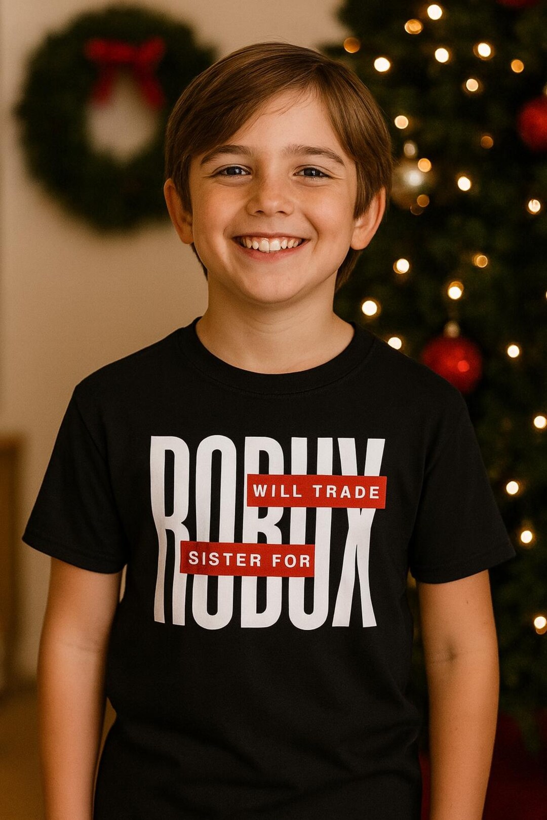 Will Sell My Sister for ROBUX – Funny Kids Roblox Shirt - Etsy