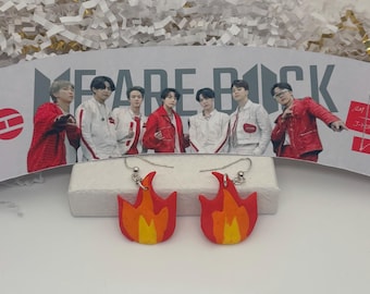 FYA (Handmade BTS Inspired Clay Drop Earring)