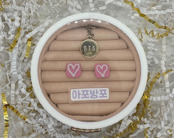 Map of the Soul: Persona (Handmade BTS Inspired Clay Stud Earrings)