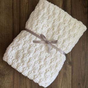 Couverture pour bébé au crochet, cadeau pour bébé, couverture fait main, couverture au crochet pour nouveau-né, cadeau de baby shower, couverture pour bébé au crochet.