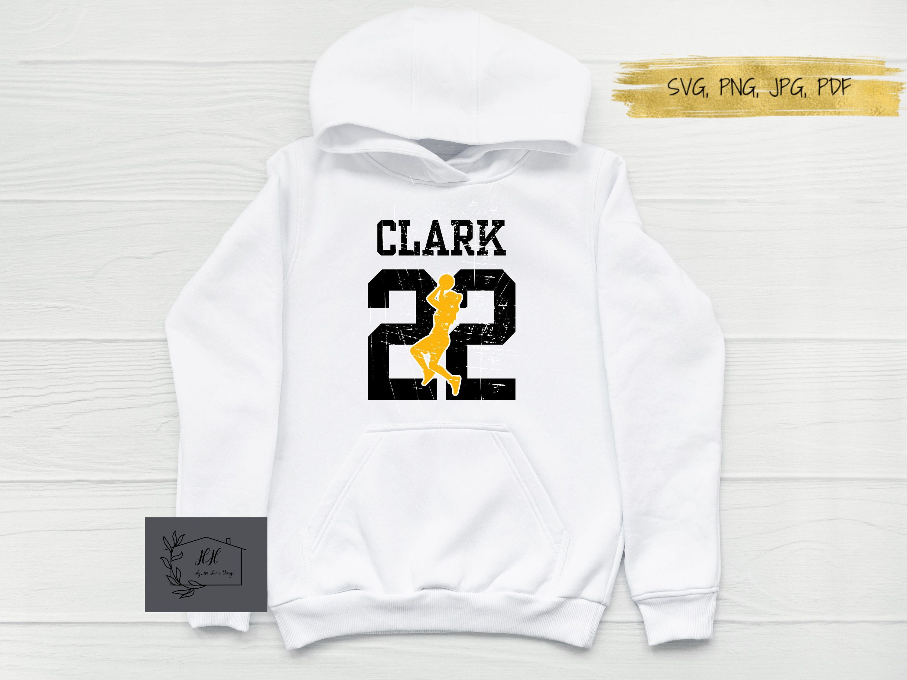 SVG Files, CLARK 22 Svg, Caitlin Clark Svg, basketball Svg, 22 clark png, Clip art, Digital Cut Files, Cricut, Silhouette, Jpg Pdf Png