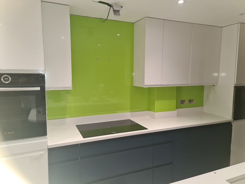 Stunning Glass Splashbacks - White - Any Size - Etsy UK