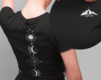ACOTAR inspiriert Tattoo, High Lady, Doppel-Print T-Shirt, SJM Fandom, Bücherwurm Geschenk