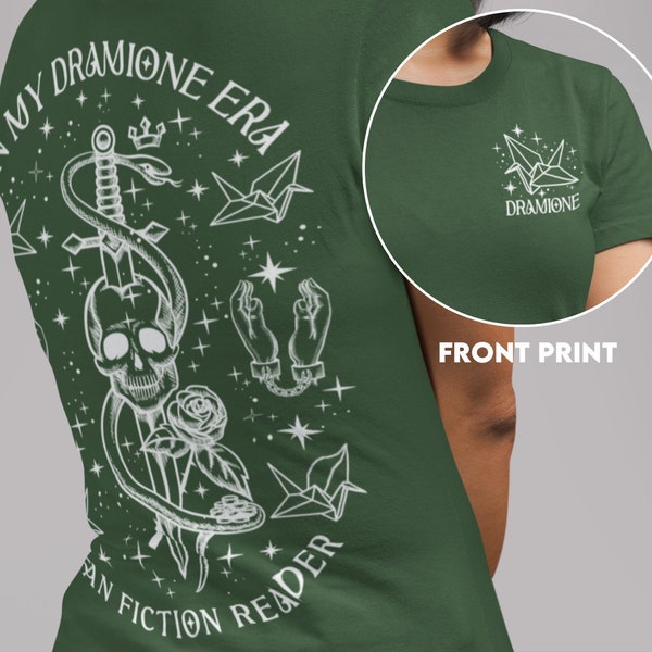 Booktok Dramione Era T-Shirt, Manacled Inspired, Fan Fiction, Bookish Merch, Gift for Book Lover, Draco Malfoy Fanfic