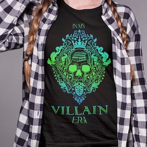 In My Villain Era Bookish T-Shirt, Booktok Merch, Dark Romance Reader, Smut Reader, Bookish Merch, Book Lover Gift