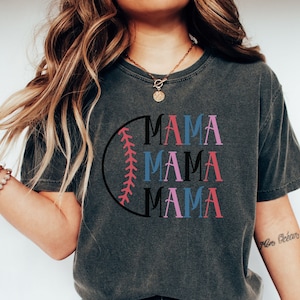 Baseball Mama Ball Smiley Face Shirt, Baseball Mama Tee, Baseball Mom Shirt, Baseball Shirt For Women, Sports Mom Shirt, Mothers Day Gift