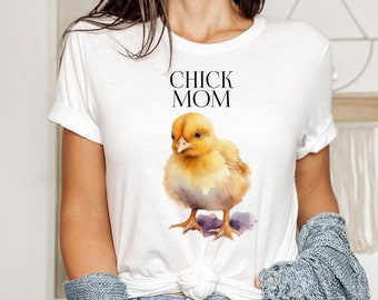 Chick Mom Shirt, Farmer Shirt, Chick Shirt, Chick Tee, Raising Chicks, Chick Love Shirt, Funny Chick Shirt, Gift Shirt For Mom, Chick TShirt