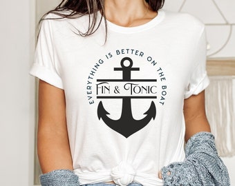 Custom Boater Shirt, Personalized Boat shirt, Custom Boat T-Shirt, Gift For Boat, Boat Shirt, Boating Shirt, Captain Shirts, Boat Gift Women