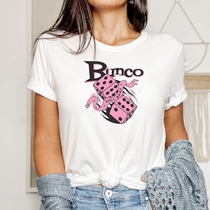 Bunco and Dice Shirt for People Who Play Bunco, Bunco Babe Shirt, Bunco Drunko Shirt, Bunco Game Night Shirt, Bunco Player Shirt, Dice Game