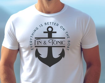 Custom Boater Shirt, Personalized Boat shirt, Custom Boat T-Shirt, Gift For Boat, Boat Shirt, Boating Shirt, Captain Shirts, Boat Gift Women