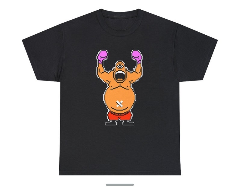 King Hippo Punch Out Retro Video Game Nintendo NES Arcade Etsy