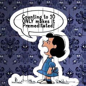 Lucy Van Pelt Decal - Etsy