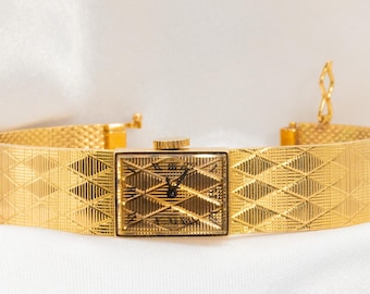 Vintage Tiffany & Co. 18k Yellow Gold Watch Movado Movement
