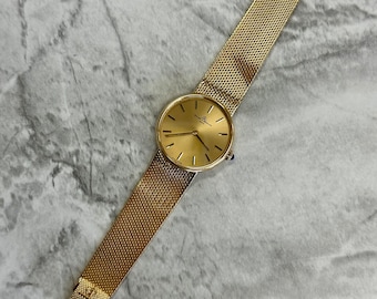 18k Yellow Gold Vintage Baume Mercier Watch