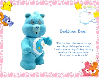 Original Care Bears 1980s Bedtime poseable toy