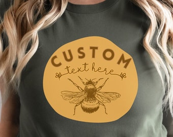 Custom Beekeeper Shirt | Personalized Beekeeper Shirt | Beekeeping Gift | Beekeeper Gift | Bee Lover Shirt | Bee Shirt |