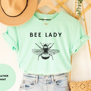 Beekeeper Shirt | Beekeeping Gift | Bee Lady Shirt | Beekeeper Gift | Save the Bees | Bee Lover Shirt | Women&#39;s Beekeeper Gift | Earth Day