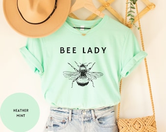Beekeeper Shirt | Beekeeping Gift | Bee Lady Shirt | Beekeeper Gift | Save the Bees | Bee Lover Shirt | Women's Beekeeper Gift | Earth Day