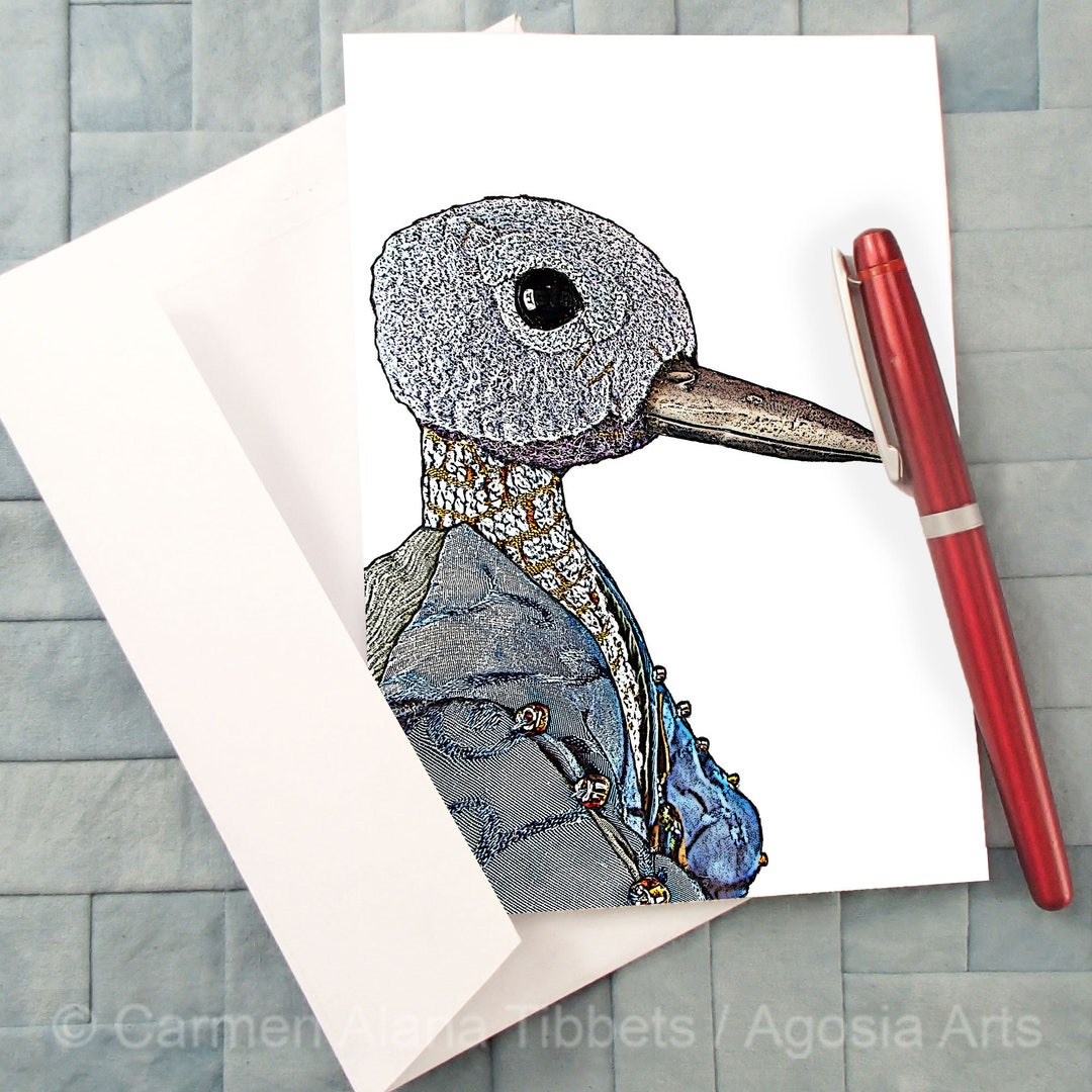 Western Bluebird Digital Notecard Printable Notecard Greeting Card With ...