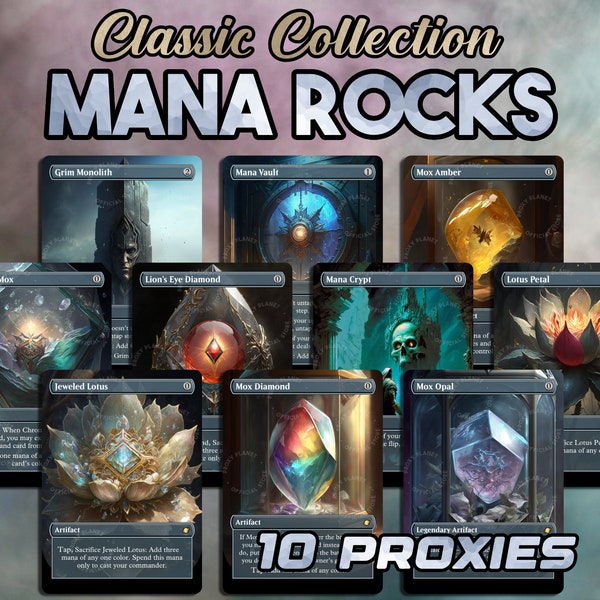 Custom Commander Proxy Deck - Etsy